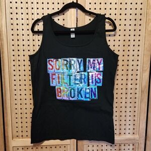 SORRY MY FILTER IS BROKEN Gildan Soft Style XL Cotton Colorful Summer Beach‎